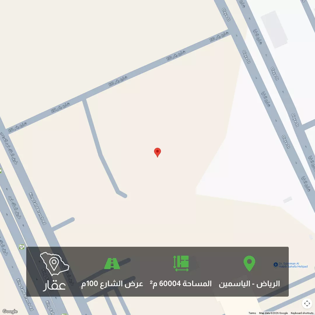 أرض للبيع في حي الياسمين ، الرياض ، منطقة الرياض 1 صورة