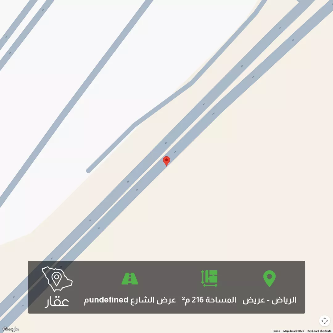 أرض للبيع في شارع الشباحه ، حي عريض ، الرياض ، منطقة الرياض 1 صورة