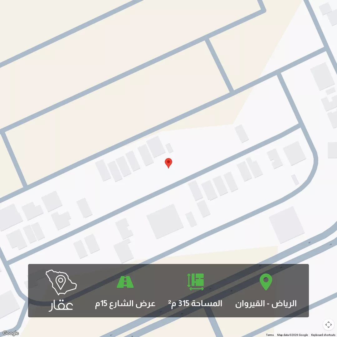 أرض للبيع في شارع الحسن بن محمد الزعفراني, حي القيروان, مدينة الرياض, منطقة الرياض 1 صورة