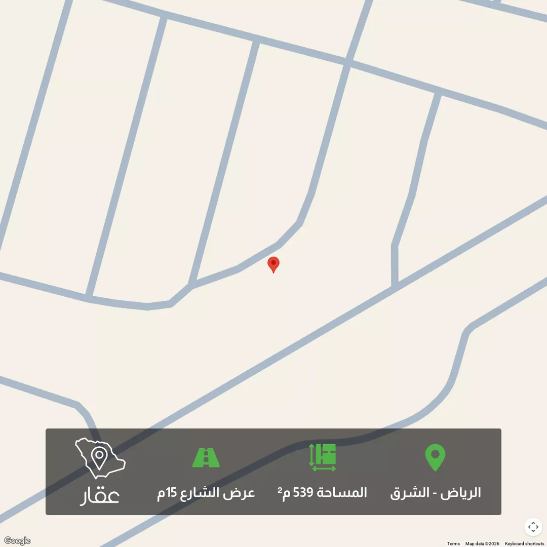 أرض للبيع في شارع أحمد بن أبي عزرة, حي المرجان, مدينة الرياض, منطقة الرياض 1 صورة