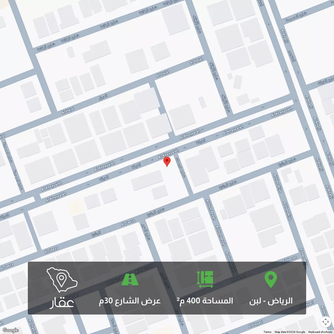 أرض للبيع في شارع الخيالة, حي لبن, مدينة الرياض, منطقة الرياض 1 صورة