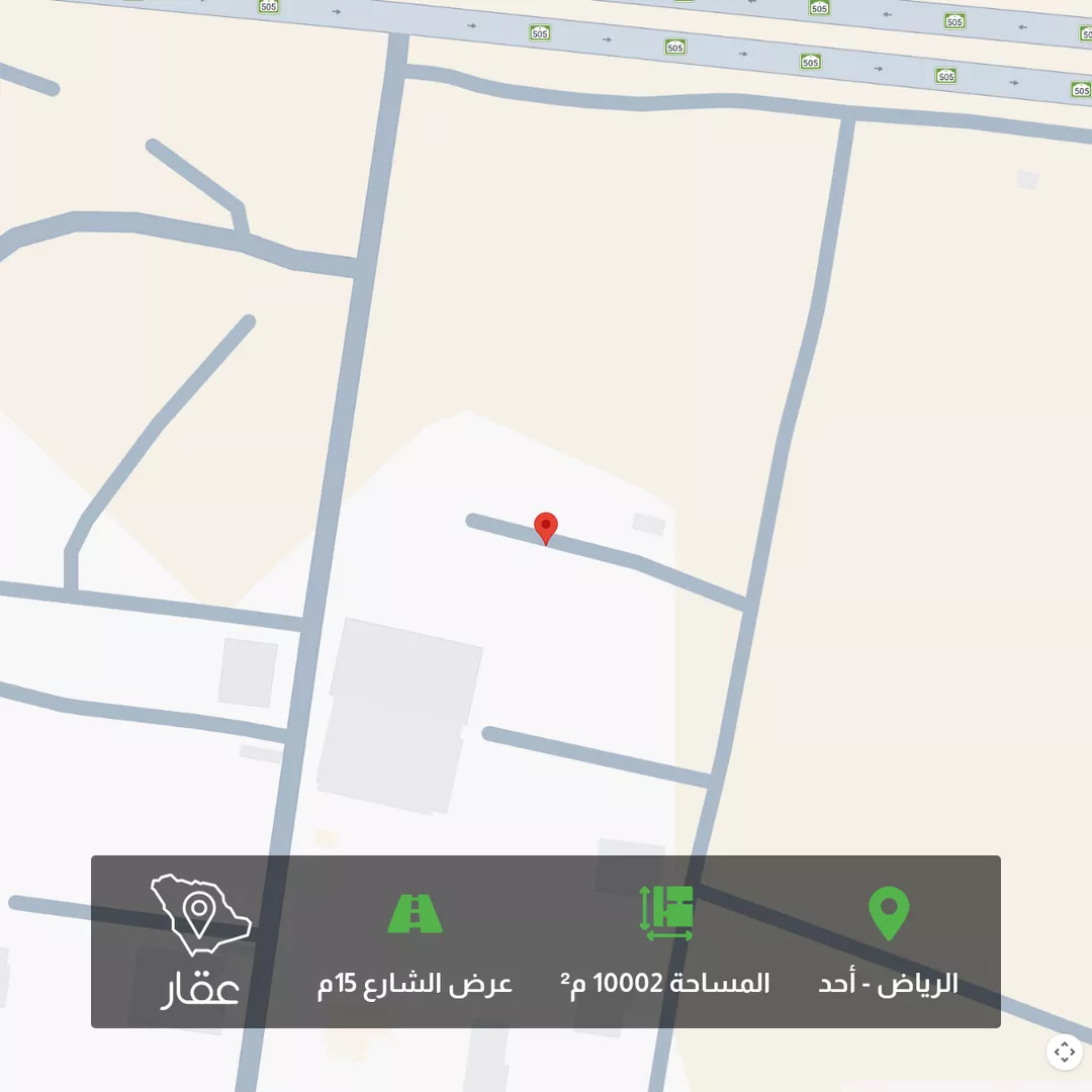 أرض للبيع في شارع الضحاك بن حارثة, حي مزارع ديراب, مدينة مزارع ديراب, منطقة الرياض 1 صورة