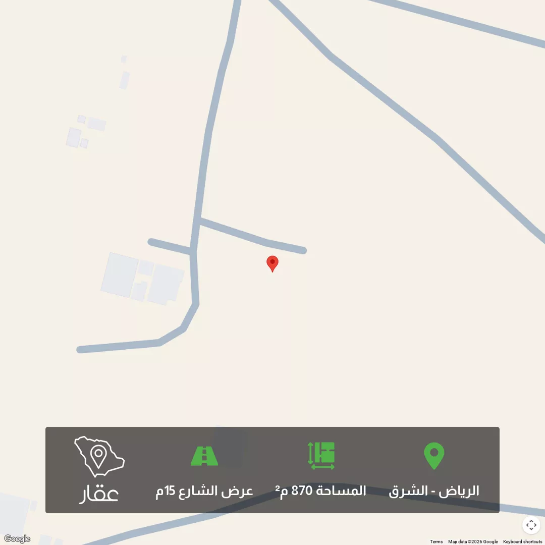 أرض للبيع في شارع وادي بيشه ، حي الزاهر ، الرياض ، منطقة الرياض 1 صورة