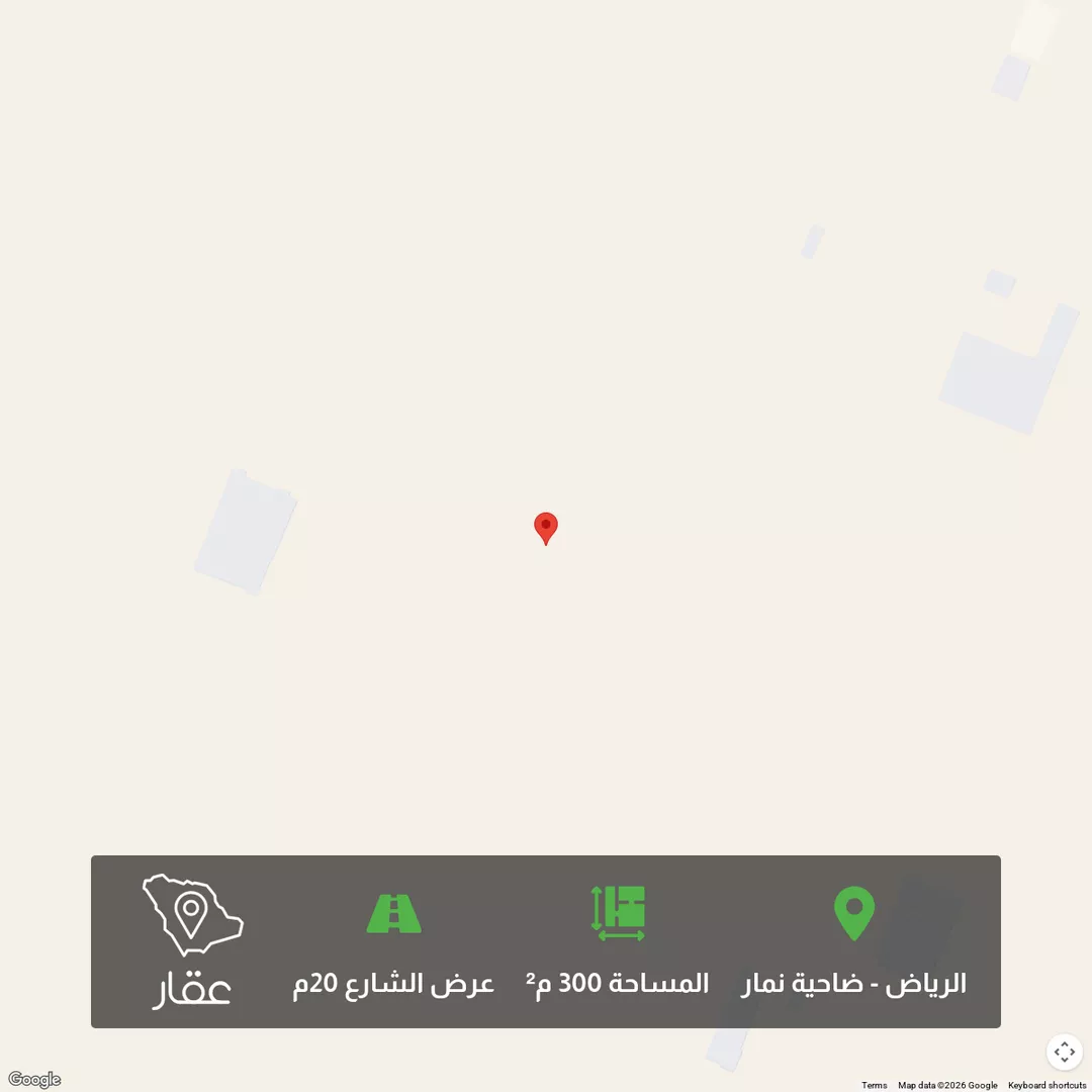أرض للبيع في شارع اجياد, حي ضاحية نمار, مدينة الرياض, منطقة الرياض 1 صورة