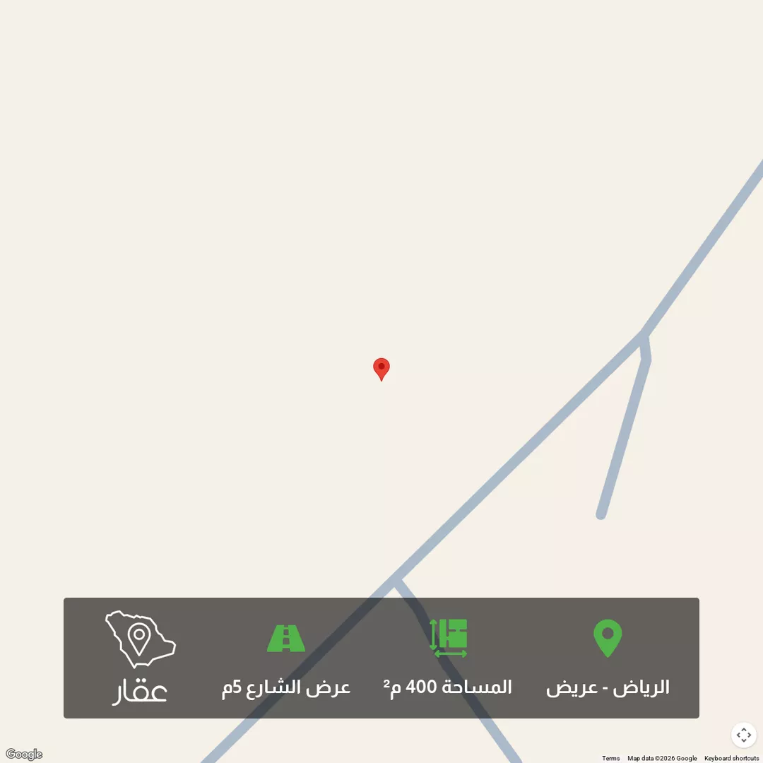 أرض للبيع في شارع الدائري الثالث ، حي عريض ، الرياض ، منطقة الرياض 1 صورة