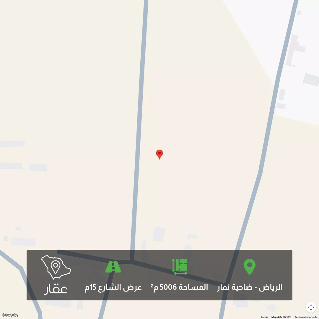 أرض للبيع في شارع قريه ديراب 476, حي قريه ديراب, مدينة قريه ديراب, منطقة الرياض 1 صورة