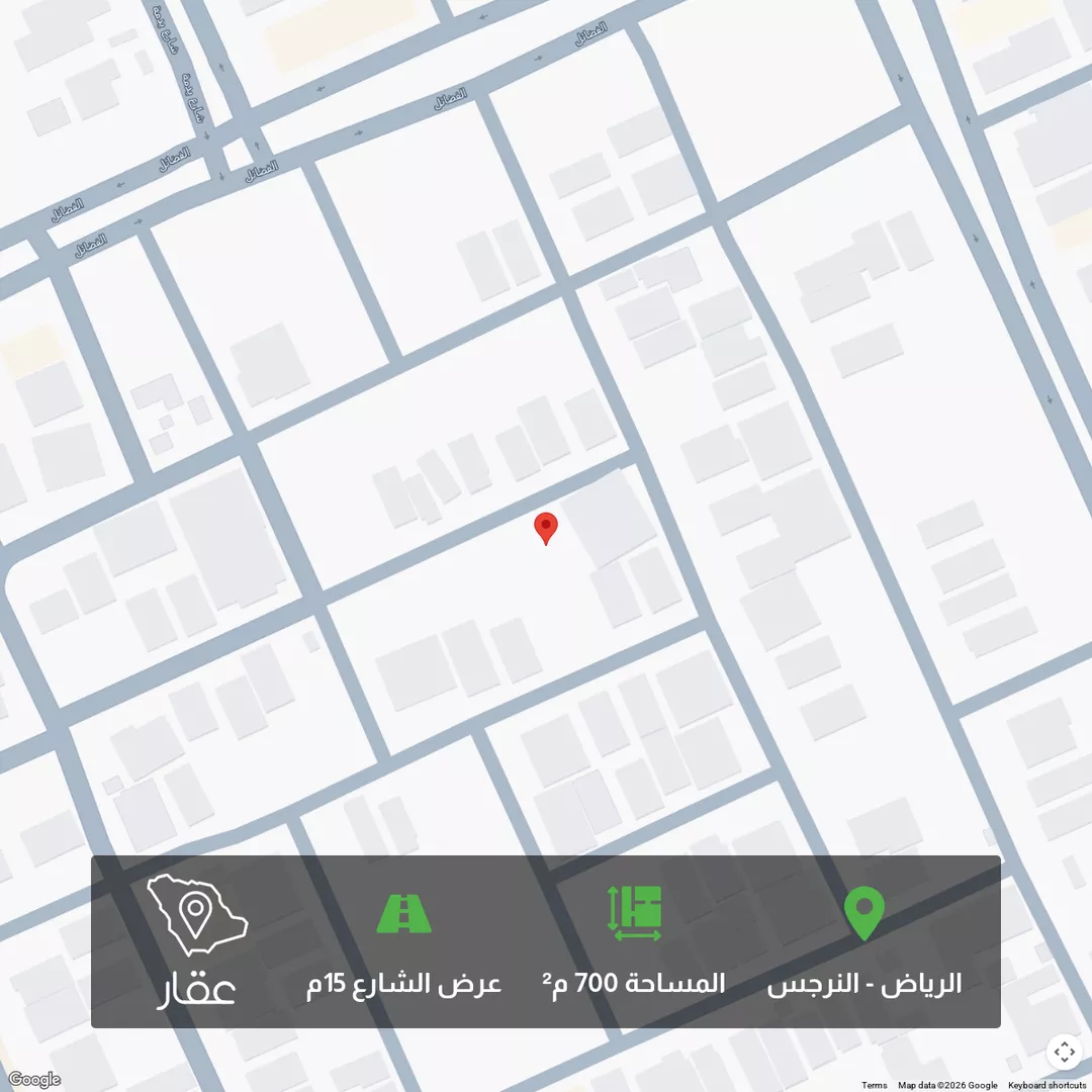 أرض للبيع في شارع الجهيمية, حي النرجس, مدينة الرياض, منطقة الرياض 1 صورة