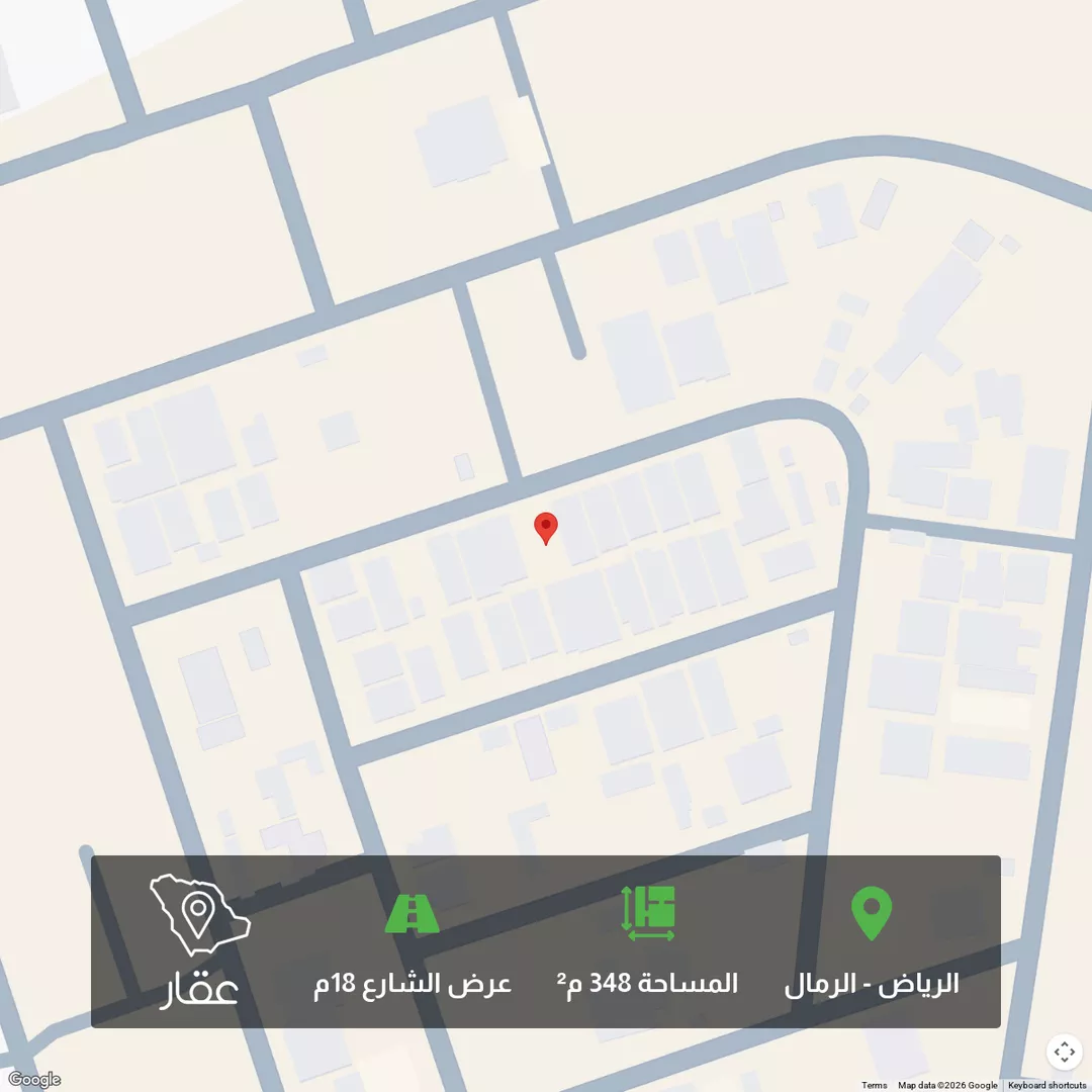 أرض للبيع في شارع محمد بن محمد النويري, حي الرمال, مدينة الرياض, منطقة الرياض 1 صورة