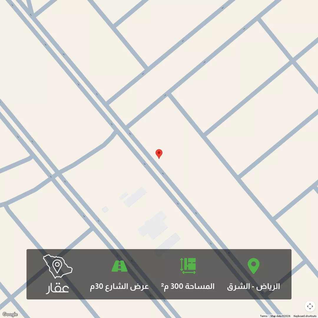 أرض للبيع في حي الشرق ، الرياض ، منطقة الرياض 1 صورة