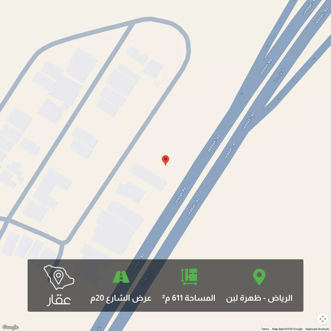 أرض للبيع في شارع الفريشة ، حي ظهرة لبن ، الرياض ، منطقة الرياض 1 صورة