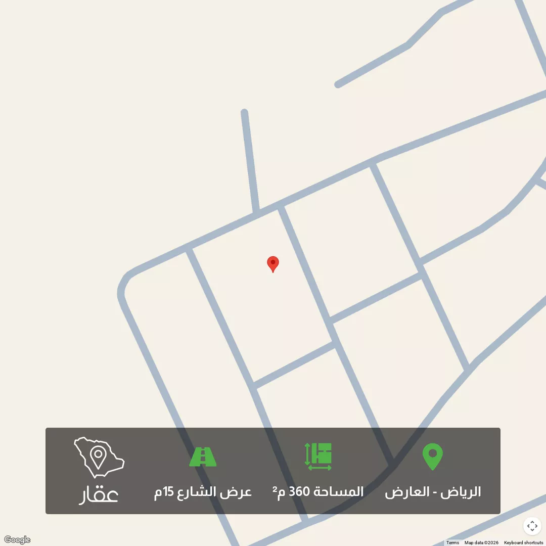 أرض للبيع في شارع يحيى البانياسي, حي العارض, مدينة الرياض, منطقة الرياض 1 صورة