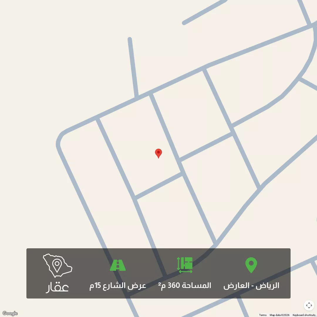 أرض للبيع في شارع يحيى البانياسي, حي العارض, مدينة الرياض, منطقة الرياض 1 صورة