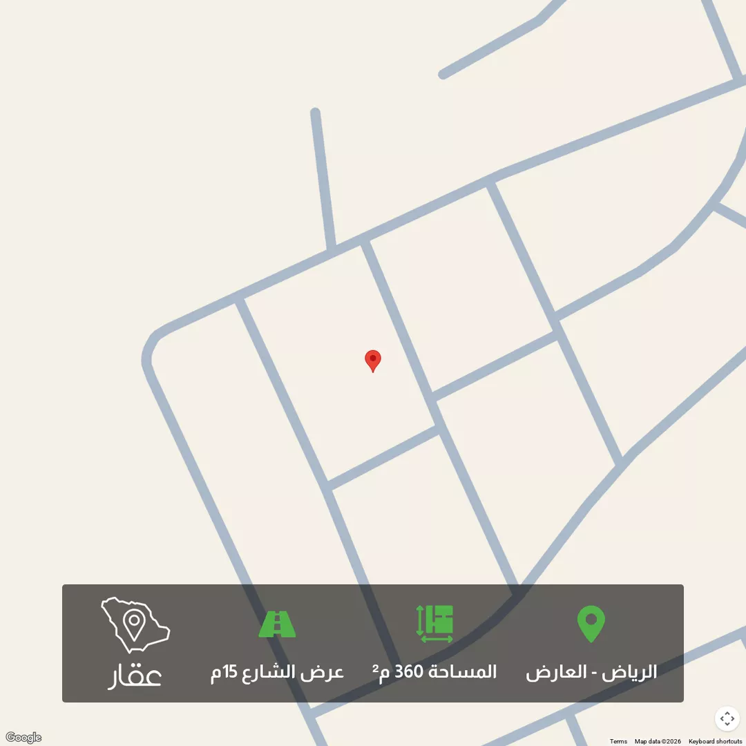 أرض للبيع في شارع يحيى البانياسي, حي العارض, مدينة الرياض, منطقة الرياض 1 صورة