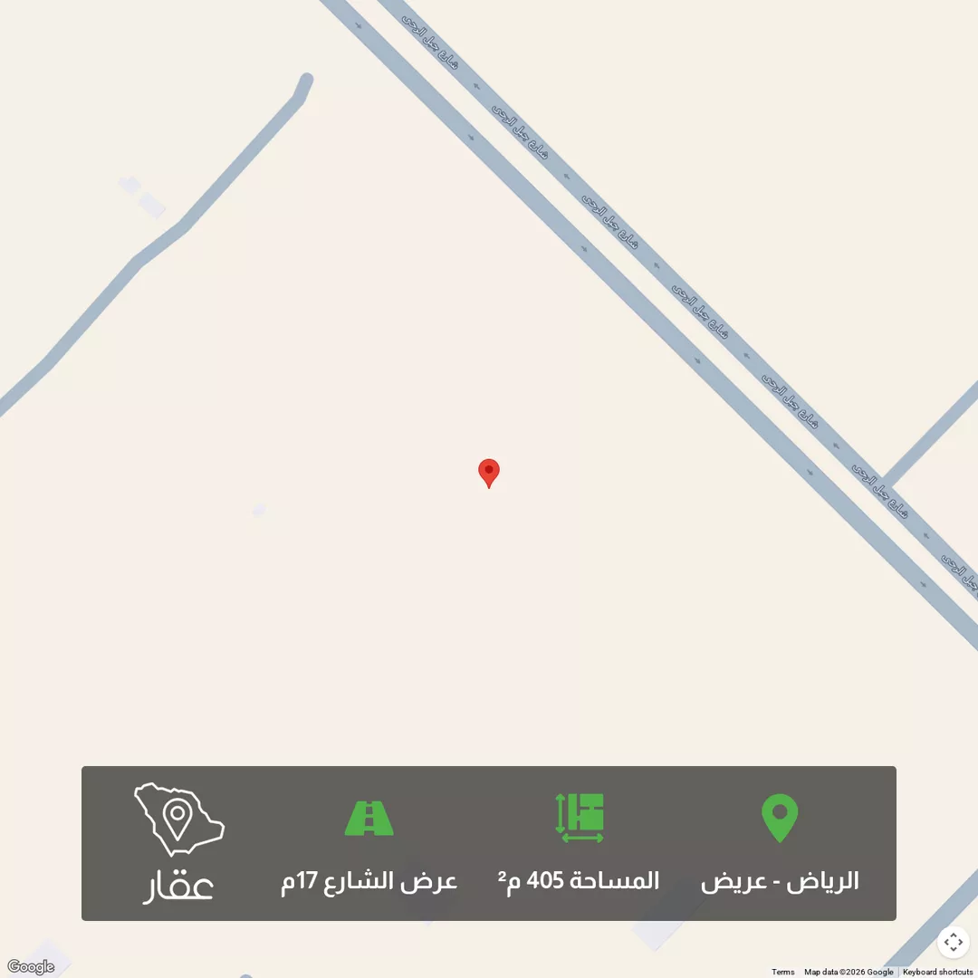 أرض للبيع في شارع عريض, حي عريض, مدينة الرياض, منطقة الرياض 1 صورة