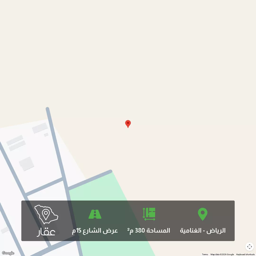 أرض للبيع في شارع أبي ثلوم, حي الغنامية, مدينة الرياض, منطقة الرياض 1 صورة