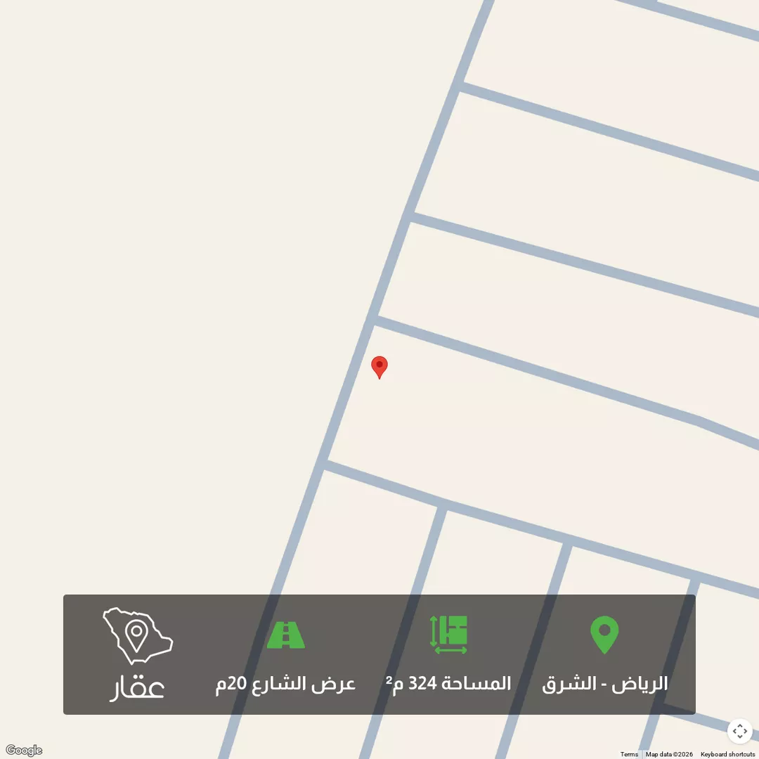 أرض للبيع في حي المرجان, مدينة الرياض, منطقة الرياض 1 صورة