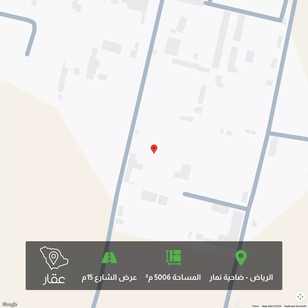 أرض للبيع في شارع قريه ديراب 476, حي قريه ديراب, مدينة قريه ديراب, منطقة الرياض 1 صورة