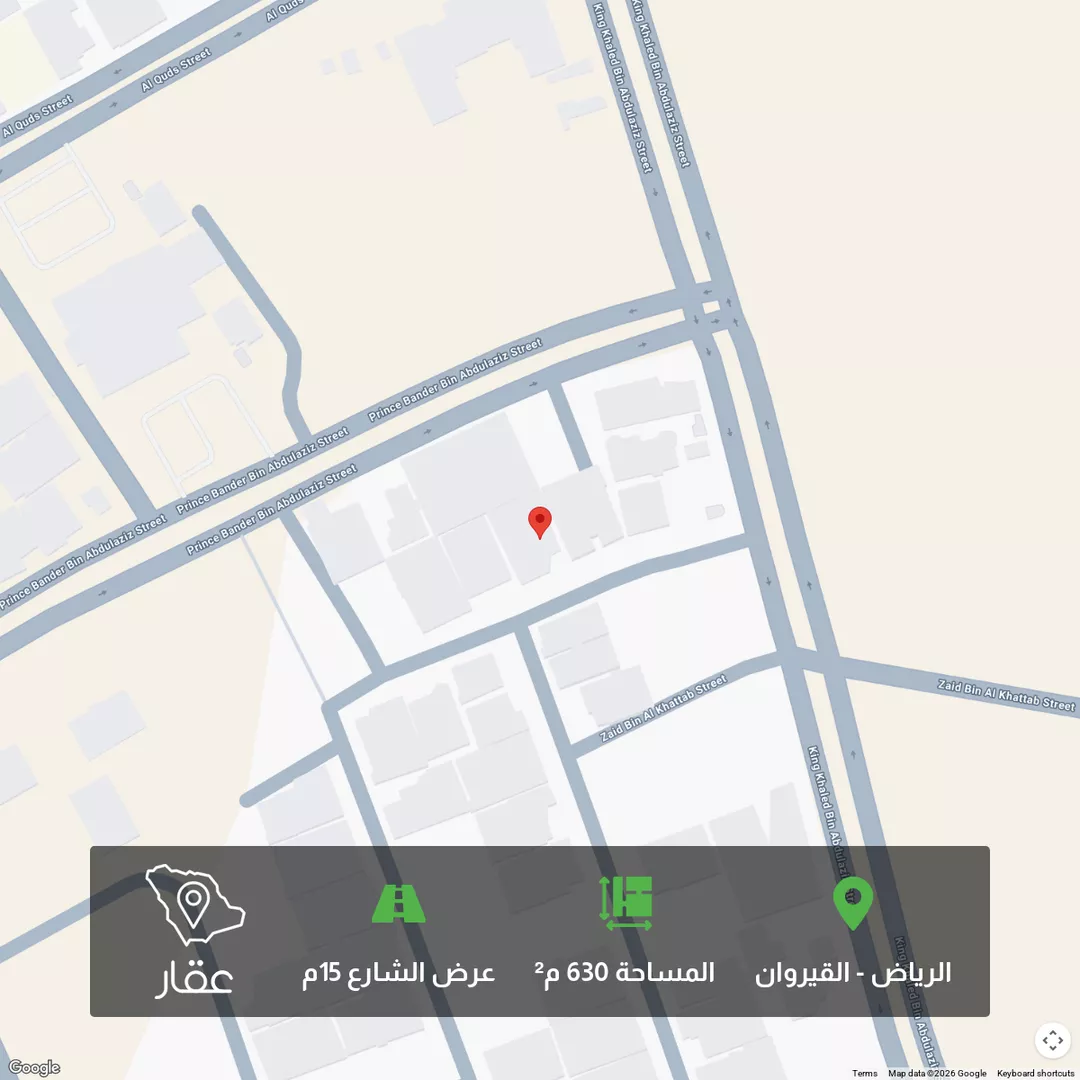 أرض للبيع في شارع عقرباء 86, حي عقرباء, مدينة الجبيلة, منطقة الرياض 1 صورة