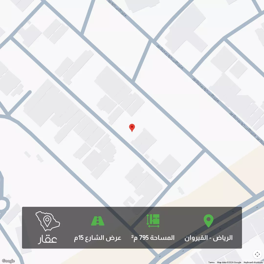 أرض للبيع في شارع عقرباء 35, حي عقرباء, مدينة الجبيلة, منطقة الرياض 1 صورة