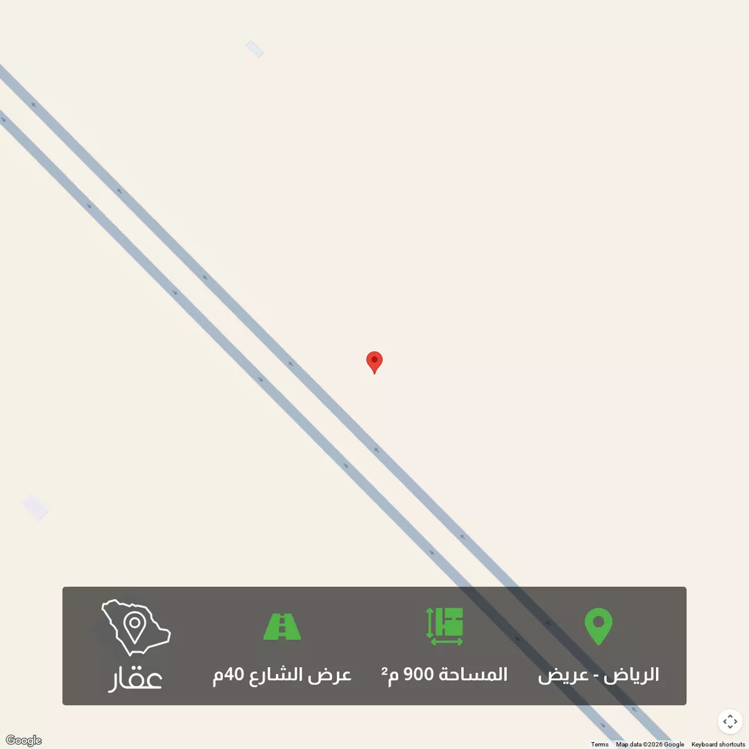 أرض للبيع في حي عريض, مدينة الرياض, منطقة الرياض 1 صورة