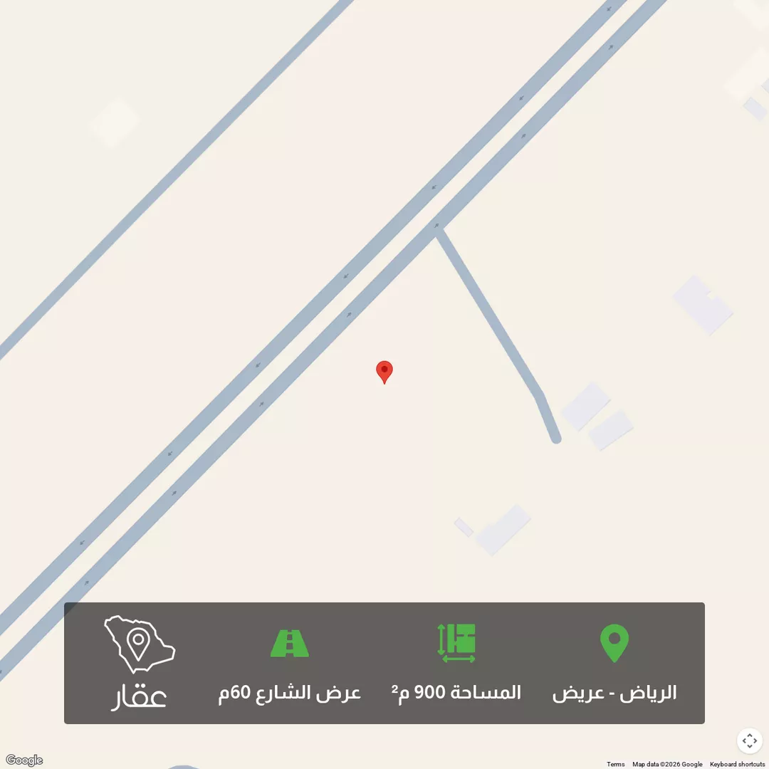 أرض للبيع في حي عريض, مدينة الرياض, منطقة الرياض 1 صورة