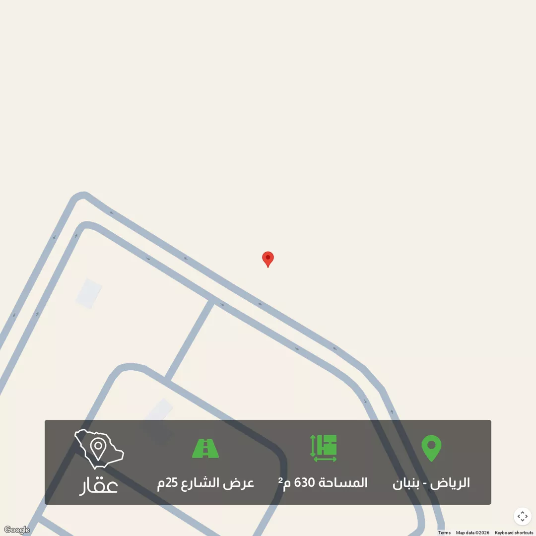 أرض للبيع في شارع ابها ، حي الوادي ، العيينة ، الدرعية 1 صورة