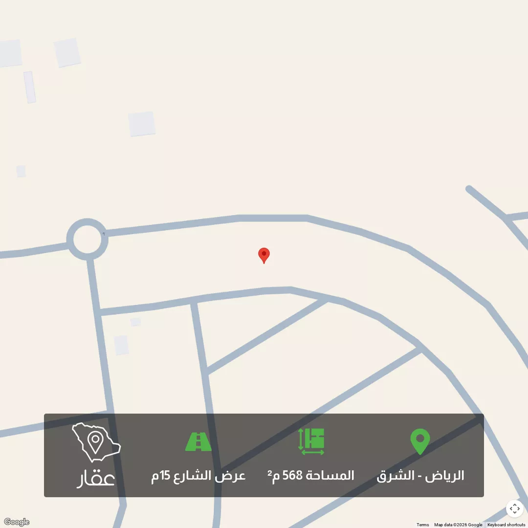 أرض للبيع في حي الشرق ، الرياض ، منطقة الرياض 1 صورة