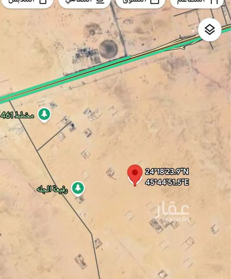 أرض للإيجار في شارع بدون, حي هجرة الزهوه والبيان, مدينة هجرة الزهوه والبيان, منطقة الرياض 1 صورة