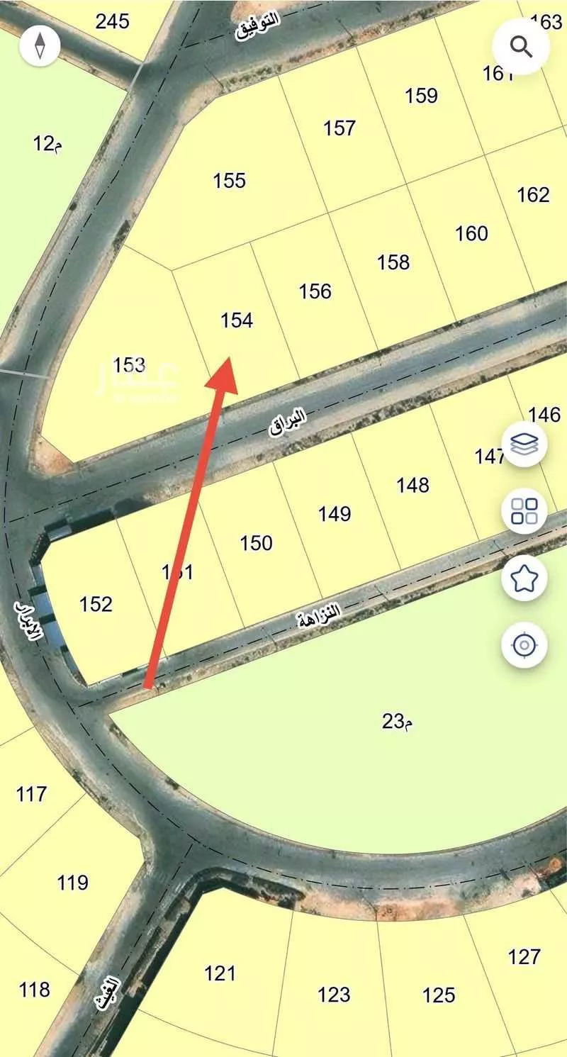 أرض للبيع في شارع البراق, حي البحر, مدينة الخبر, المنطقة الشرقية 1 صورة