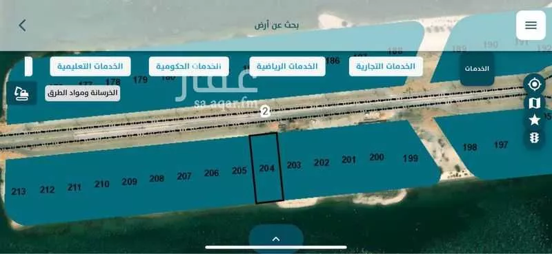 أرض للبيع في حي الخور, مدينة الخبر, المنطقة الشرقية 1 صورة