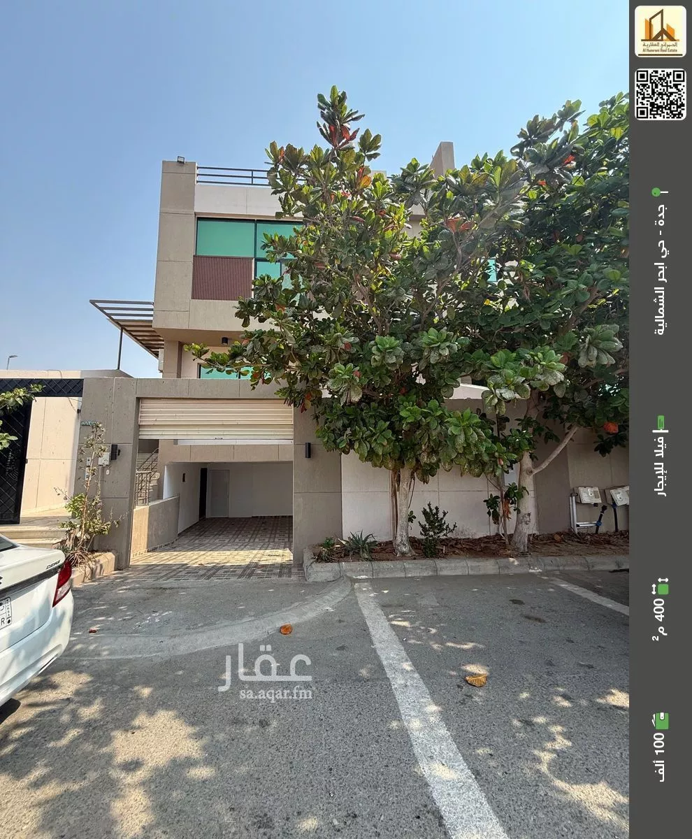 فيلا للإيجار في شارع علي بن أبي البقاء, حي أبحر الشمالية, مدينة جدة, منطقة مكة المكرمة 1 صورة