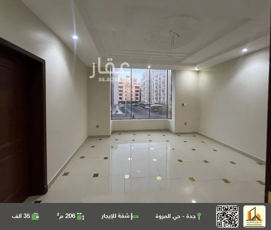شقة للإيجار في شارع علي البديهي, حي المروة, مدينة جدة, منطقة مكة المكرمة 1 صورة