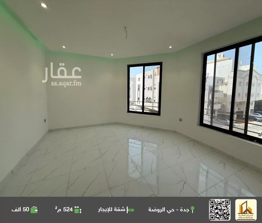 شقة للإيجار في شارع ابراهيم اسلام, حي الروضة, مدينة جدة, منطقة مكة المكرمة 1 صورة