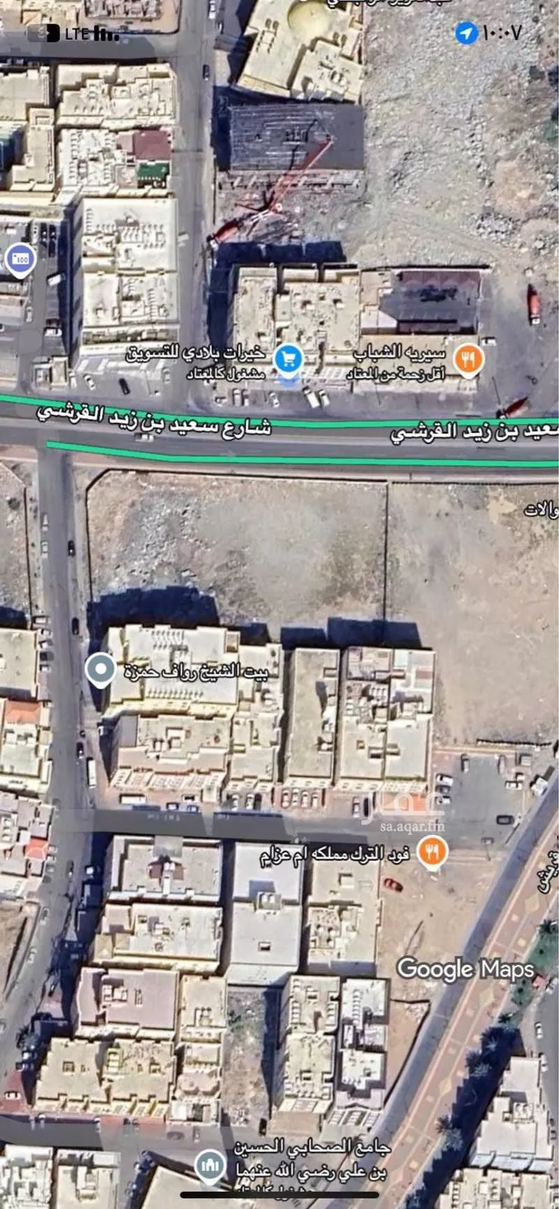 أرض للبيع في شارع شارع سعيد بن زيد القرشى(رضى الله عنه, حي بطحاء قريش, مدينة مكه المكرمه, منطقة مكة المكرمة 1 صورة
