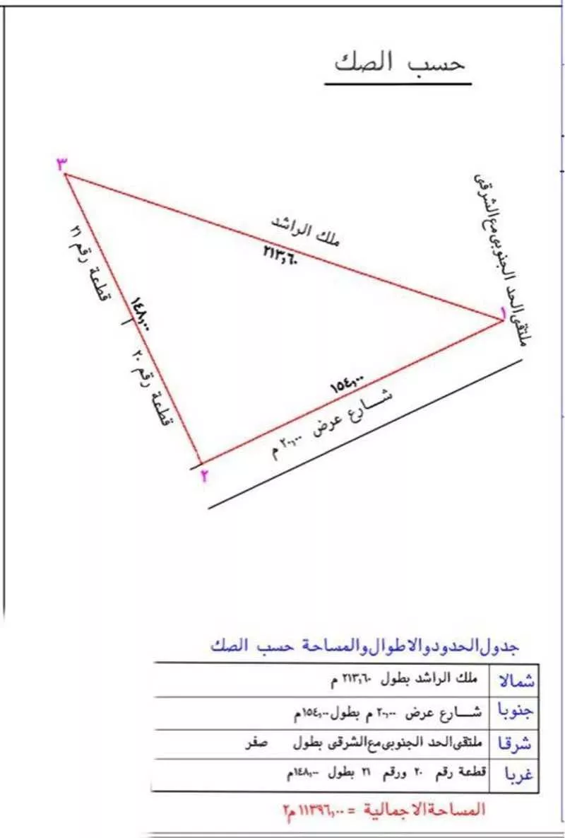 أرض للبيع في حي التوفيق, مدينة بريده, منطقة القصيم 1 صورة