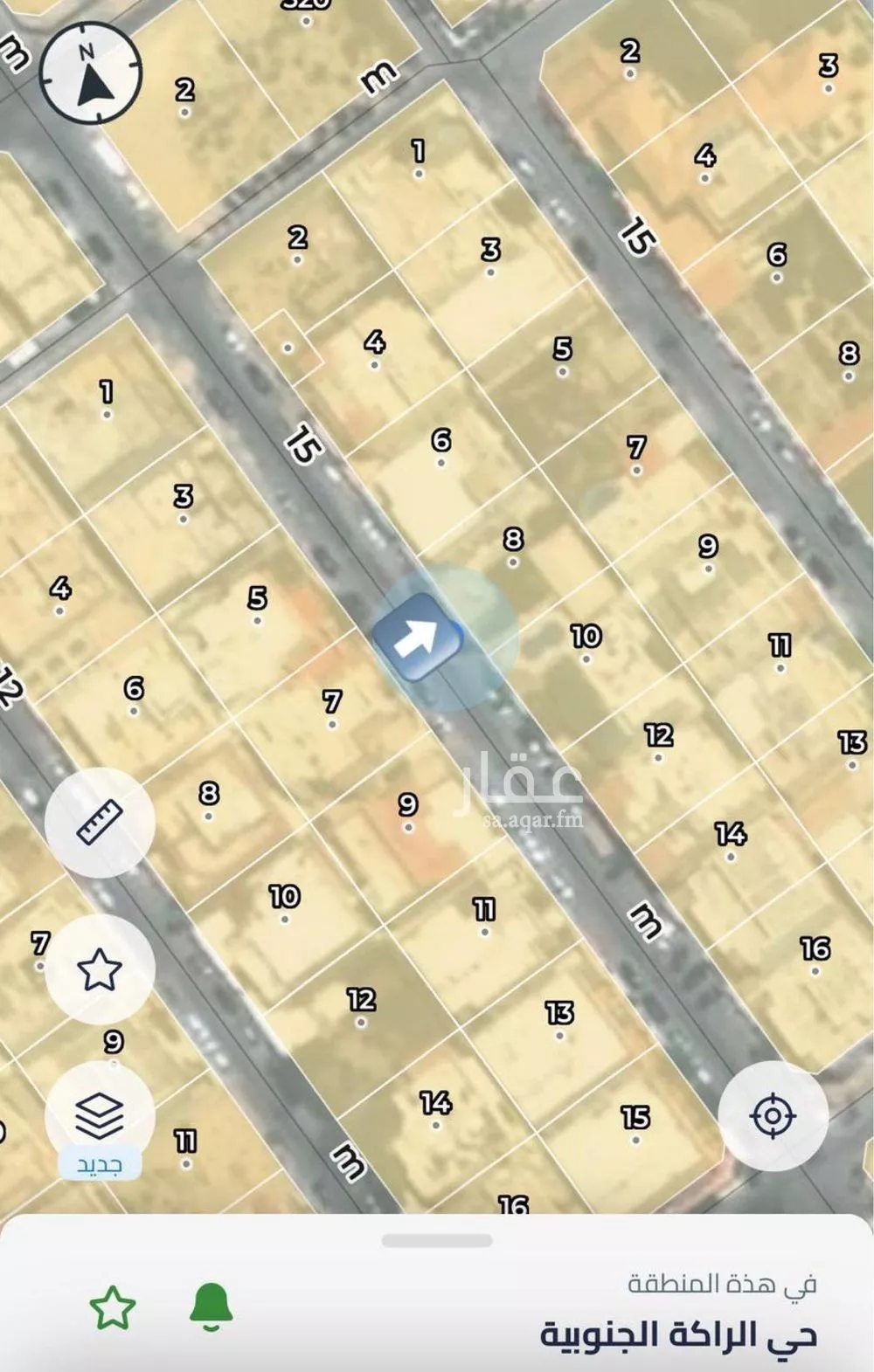 أرض للبيع في شارع طاهر الازجي, حي الراكة الجنوبية, مدينة الخبر, المنطقة الشرقية 1 صورة