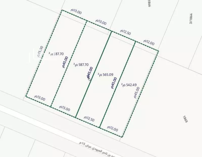 أرض للبيع في حي ضاحية نمار, مدينة الرياض, منطقة الرياض 1 صورة