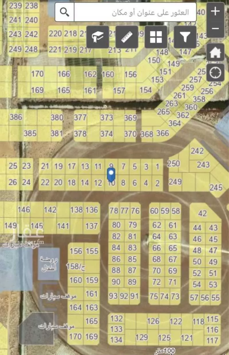 أرض للبيع في حي الورود الثاني, مدينة الاحساء, المنطقة الشرقية 1 صورة