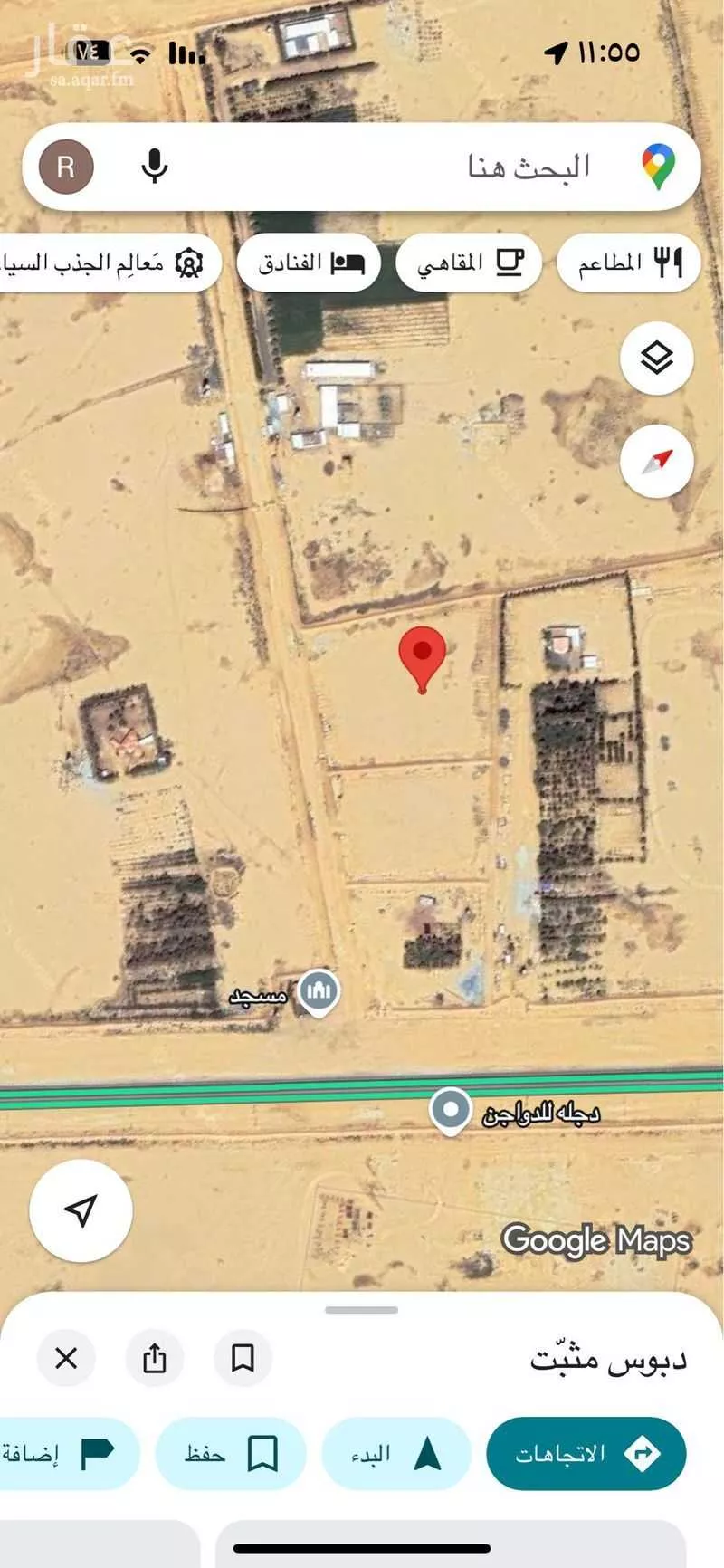 أرض للإيجار في الخوير ، بقعاء 1 صورة