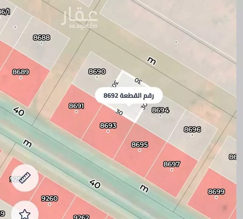 أرض للإيجار في حي عريض, مدينة الرياض, منطقة الرياض 1 صورة