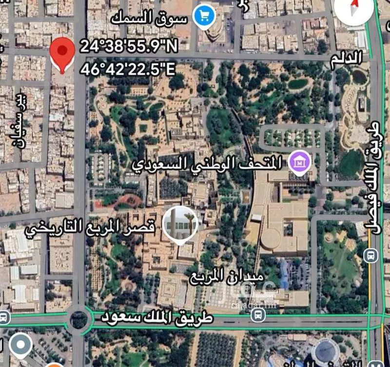 أرض للإيجار في شارع الامير عبدالله بن جلوي بن تركي, حي المربع, مدينة الرياض, منطقة الرياض 1 صورة