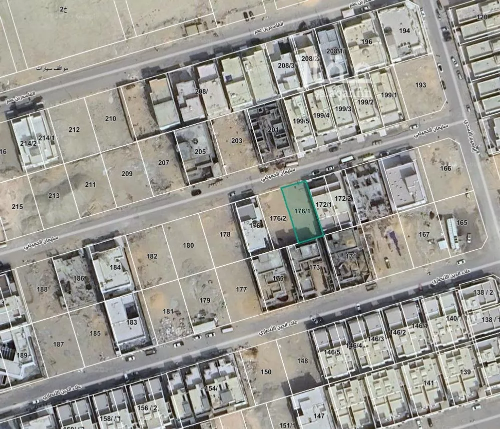 أرض للبيع في شارع سليمان الحميضي, حي الحزام الأخضر, مدينة الاحساء, المنطقة الشرقية 1 صورة