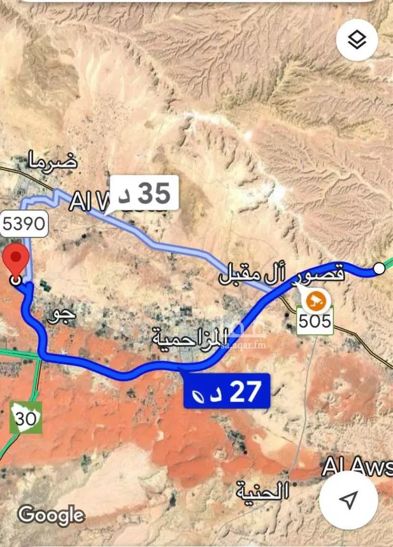 أرض للإيجار في شارع السيباني 545, مدينة السيباني, منطقة الرياض 1 صورة