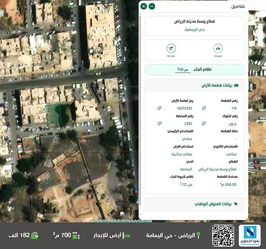 أرض للإيجار في شارع صبوة, حي اليمامة, مدينة الرياض, منطقة الرياض 1 صورة