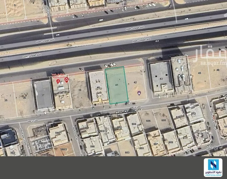 أرض للإيجار في شارع طريق الهفوف - العقير, حي الشهابية, مدينة الاحساء, المنطقة الشرقية 1 صورة