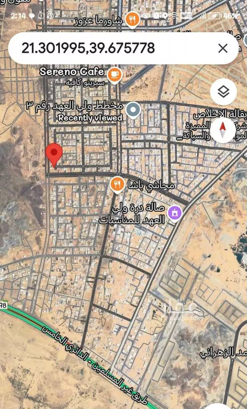 أرض للبيع في شارع أبو القاسم بن مفرح, حي الشامية الجديد, مدينة مكه المكرمه, منطقة مكة المكرمة 1 صورة