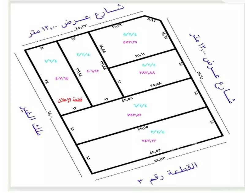 أرض للبيع في حي الرحبة, مدينة امارة منطقة مكة المكرمة - الطائف, منطقة مكة المكرمة 1 صورة