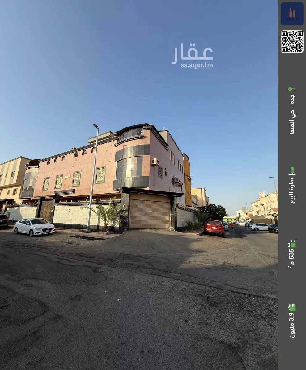 عمارة للبيع في شارع أبها, حي الصفاء, مدينة جدة, منطقة مكة المكرمة 1 صورة