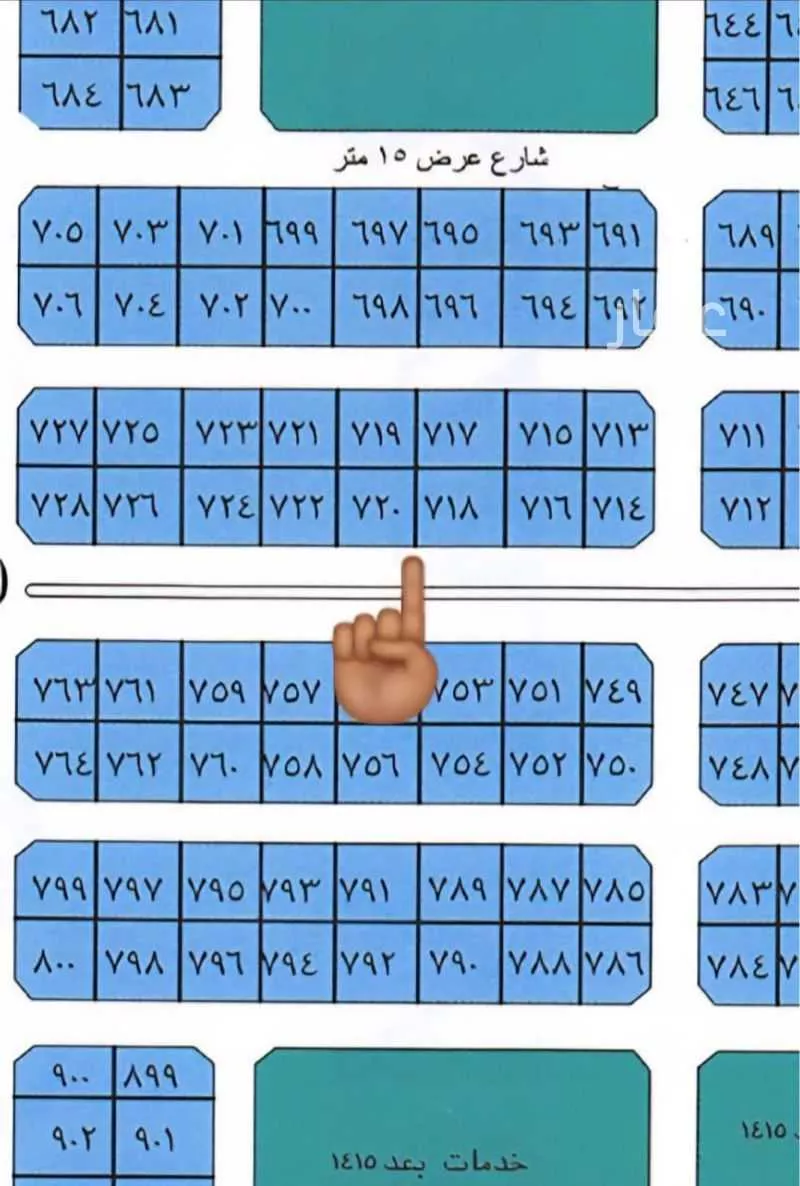 أرض للبيع في شارع محمد الجزري, حي الزمرد, مدينة جدة, منطقة مكة المكرمة 1 صورة