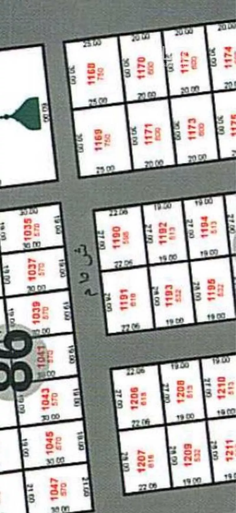 أرض للبيع في شارع 22998412, حي المحمدية 1, مدينة جازان, منطقة جازان 1 صورة